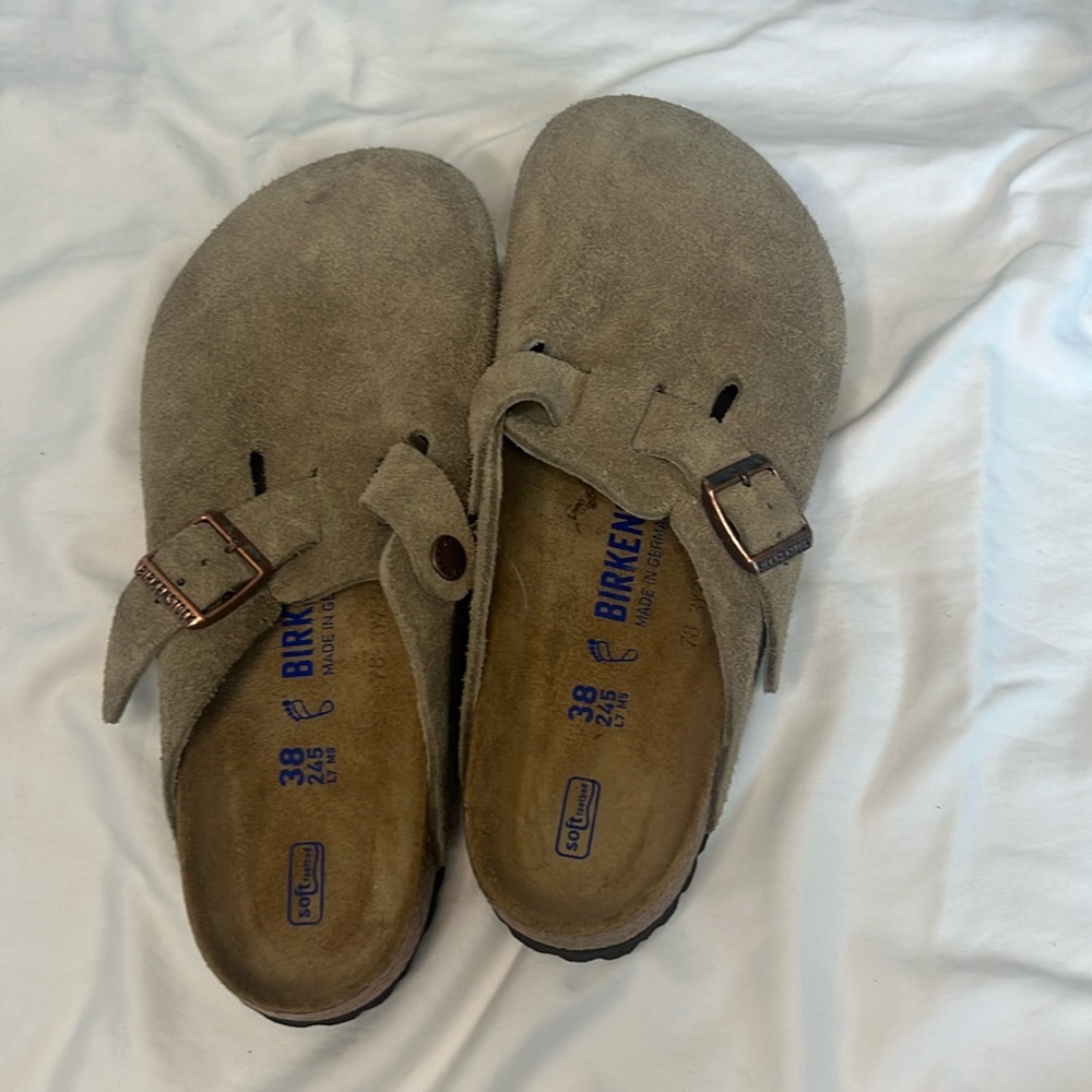 Birkenstock Boston Soft Footbed Size 7/38